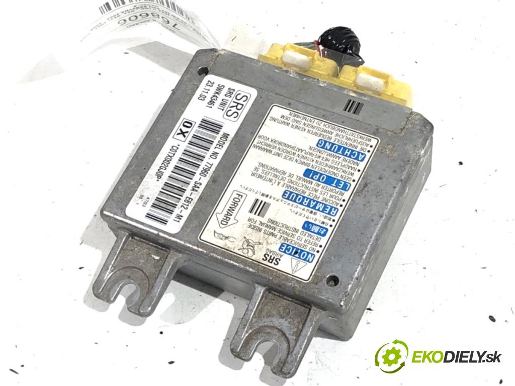 HONDA JAZZ II liftback 2004 61 kW 1.3 iDSi (GD1) 1339 senzor airbag 77960-SAA-E812-M1 (Snímač)