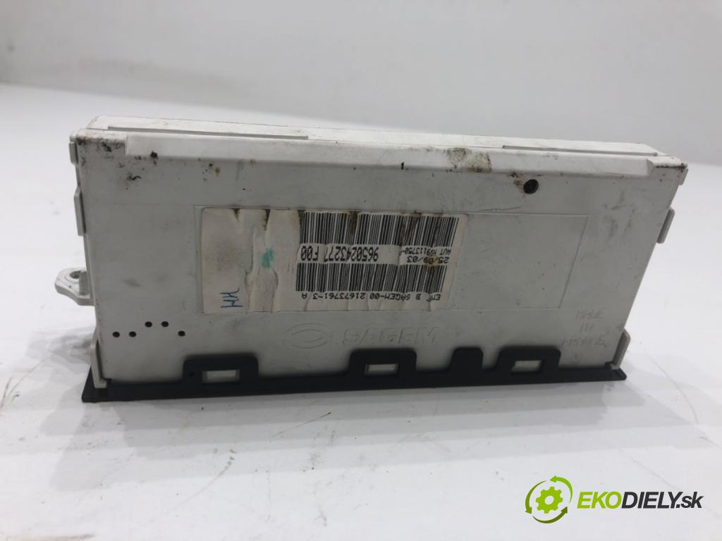 CITROEN C5 I liftback 2003 100 kW 2.0 16V (DCRFNC, DCRFNF) 1997 Dislpej 9650243277 (Prístrojová doska)