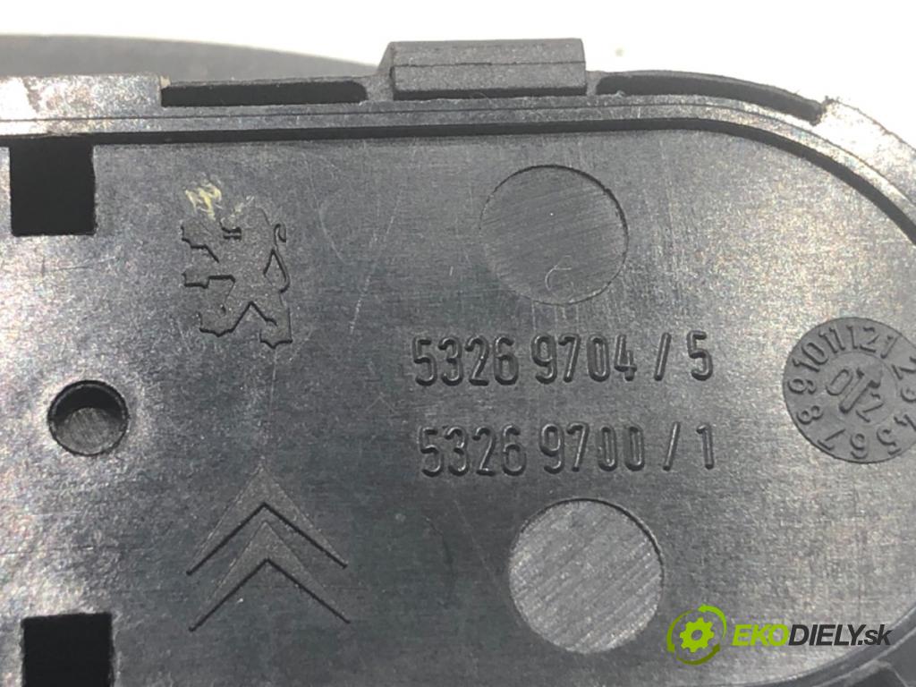 CITROEN C5 I liftback 2003 100 kW 2.0 16V (DCRFNC, DCRFNF) 1997 Prepínač okien 96326945ZJ (Prepínacie páčky pod volantom)