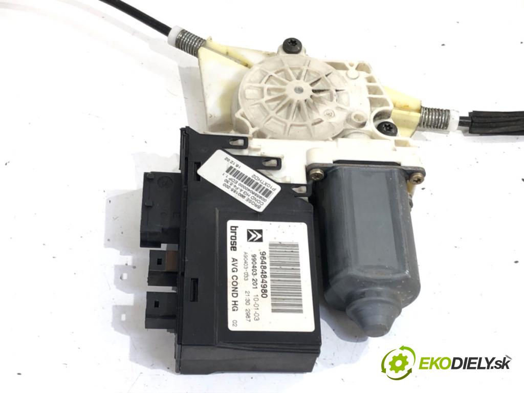 CITROEN C5 I liftback 2003 100 kW 2.0 16V (DCRFNC, DCRFNF) 1997 mechanismus okna levý přední část 9648484980