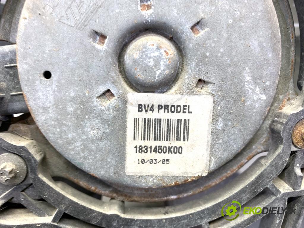 NISSAN MICRA K12 liftback 2005 65 kW 1.4 16V 1386 ventilátor chladiče  (Ventilátor)