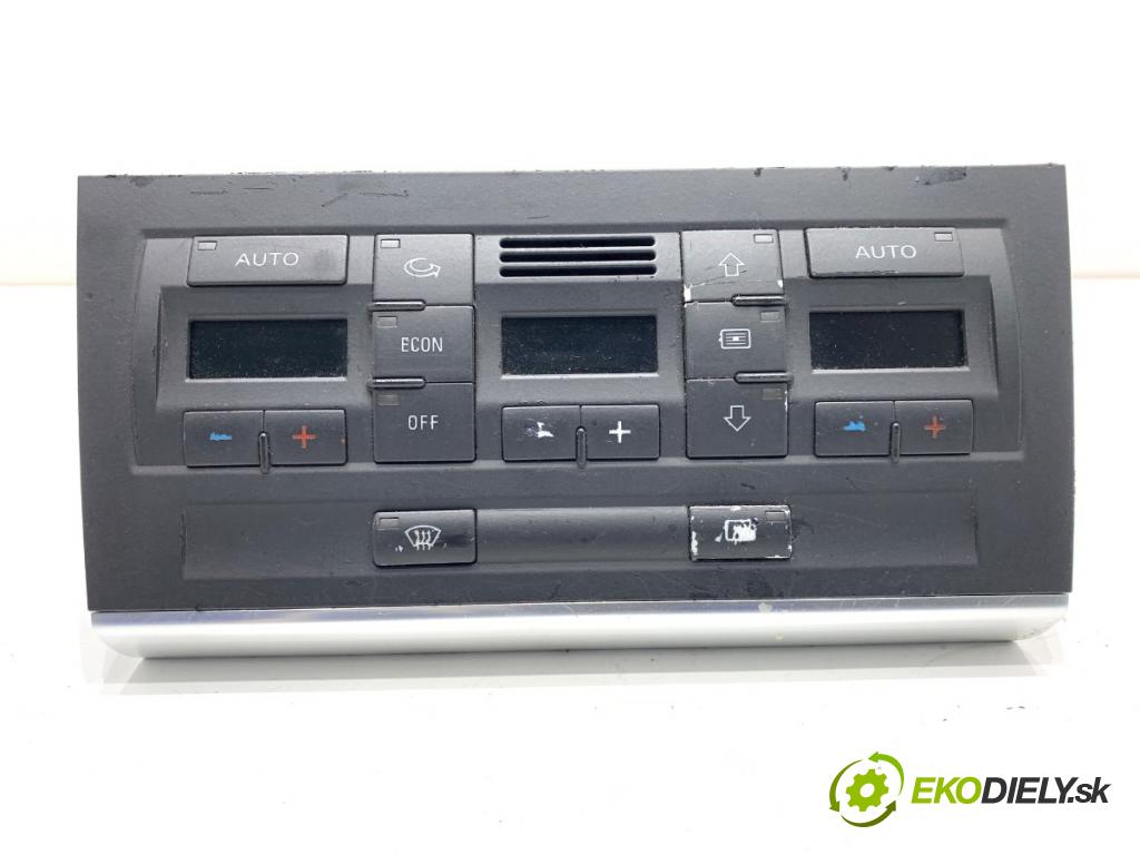 AUDI A4 B6 sedan 2003 96 kW 2.0 1984 Panel ovládania kúrenia 8E0820043AA (Prepínacie páčky pod volantom)
