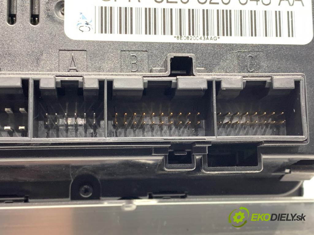 AUDI A4 B6 sedan 2003 96 kW 2.0 1984 Panel ovládania kúrenia 8E0820043AA (Prepínacie páčky pod volantom)