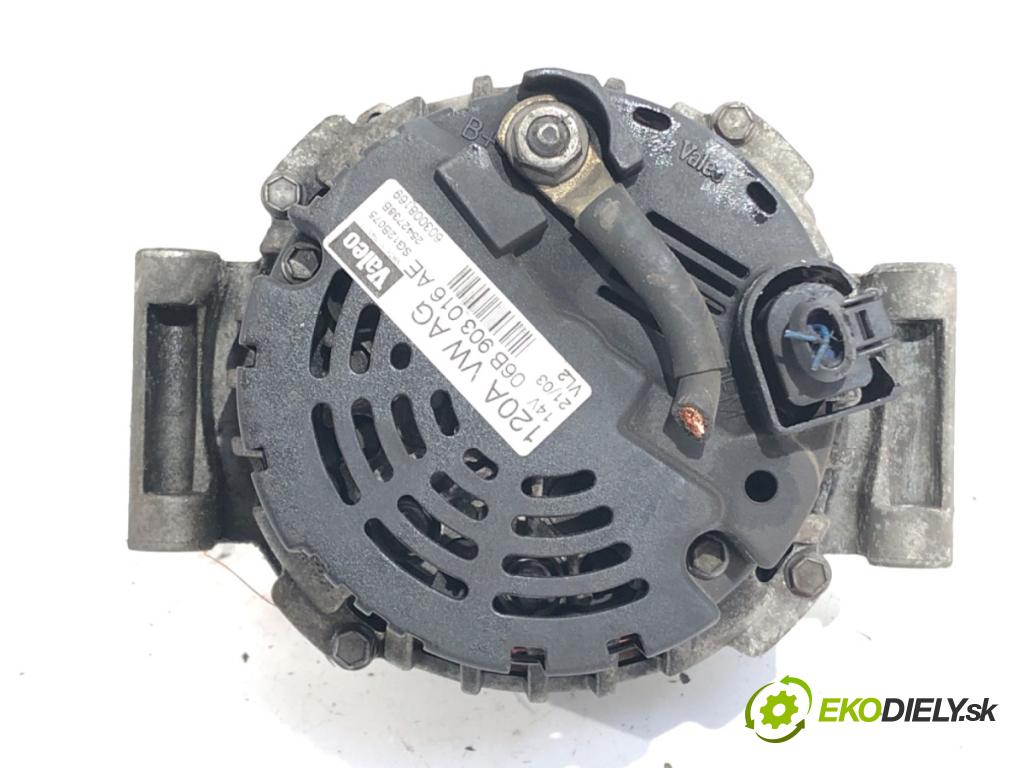 AUDI A4 B6 sedan 2003 96 kW 2.0 1984 Alternátor 06B903016AE (Alternátor)