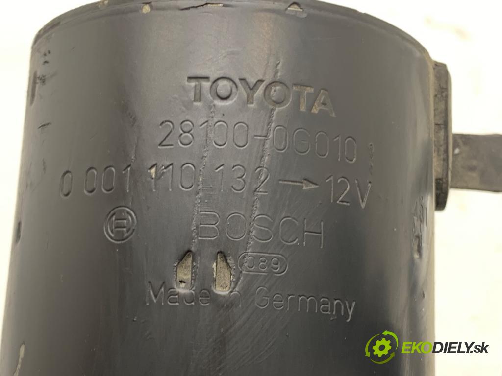 TOYOTA COROLLA E12 liftback 2004 85 kW 2.0 D-4D (CDE120R_, CDE120L_) 1995 Štartér 28100-00010 (Štartér)