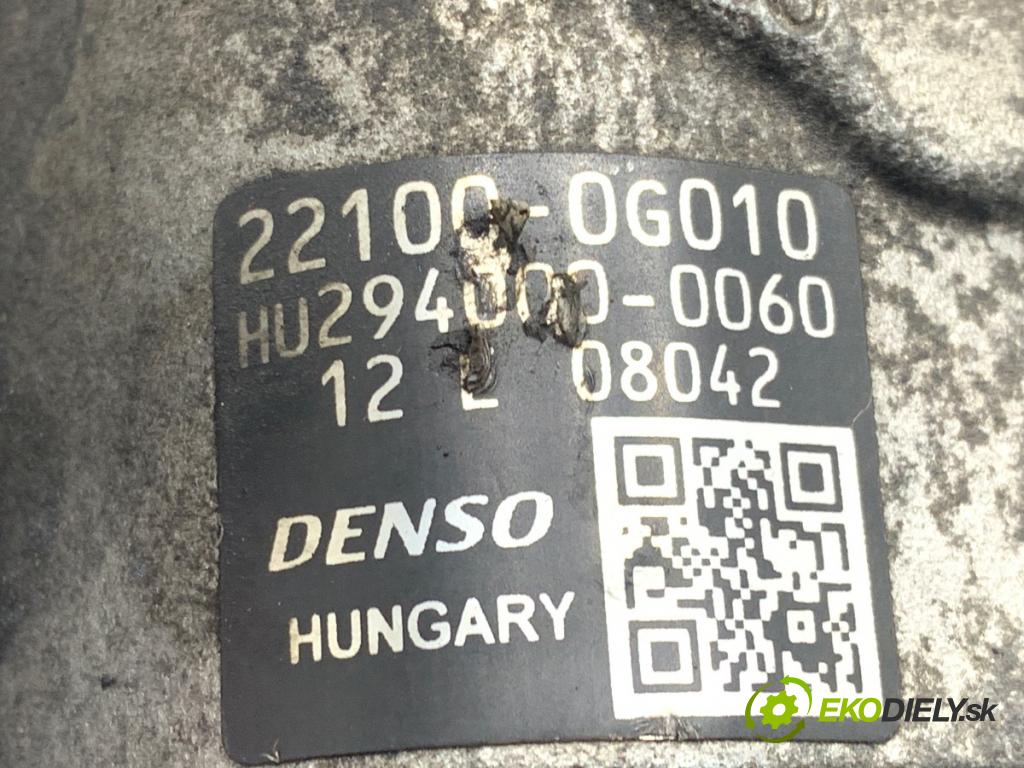 TOYOTA COROLLA E12 liftback 2004 85 kW 2.0 D-4D (CDE120R_, CDE120L_) 1995 Pumpa vstrekovacia 22100-0G010 (Vstrekovacie čerpadlo)