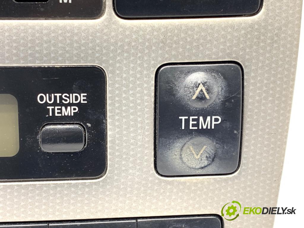 TOYOTA COROLLA E12 liftback 2004 85 kW 2.0 D-4D (CDE120R_, CDE120L_) 1995 Panel ovládania kúrenia 55930-13070 (Prepínacie páčky pod volantom)