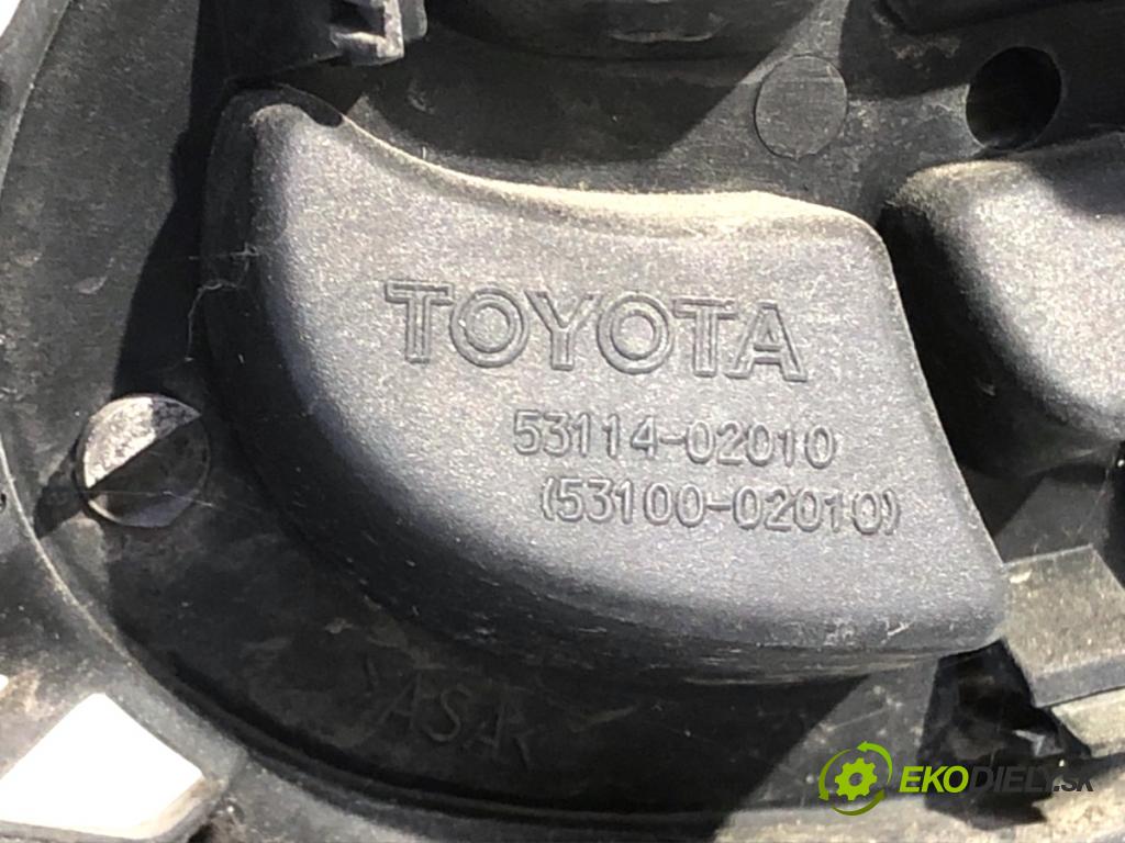 TOYOTA COROLLA E12 liftback 2004 85 kW 2.0 D-4D (CDE120R_, CDE120L_) 1995 mřížka maska 53114-02010 (Přední mřížka (maska chladiče))
