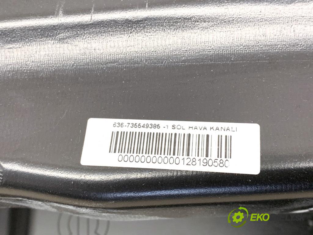 FIAT DOBLO II Autobus 2018 70 kW 1.4 (263AXA1A) 1368 Palubná doska VANKÚŠ: spolujazdca