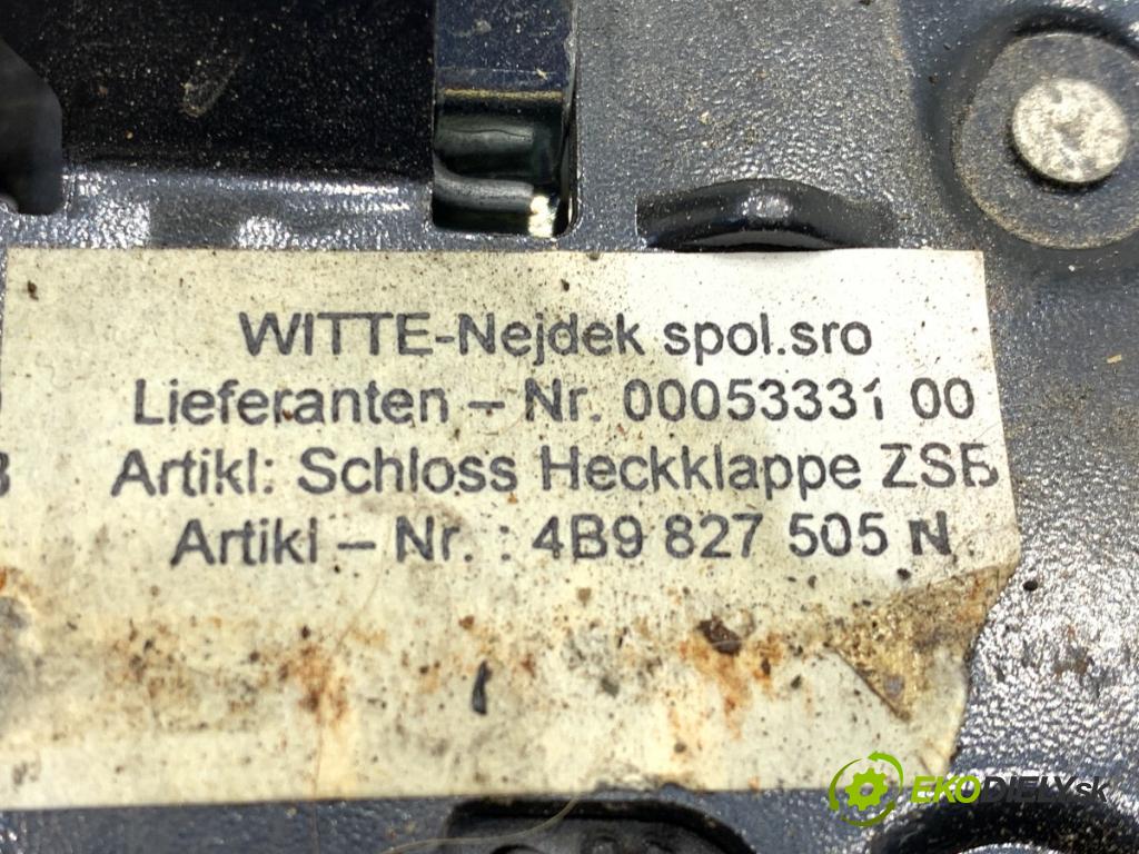 AUDI A6 C5 Kombi 2003 120 kW 2.5 TDI 2496 zámok dveří zadní část 4B9827505N