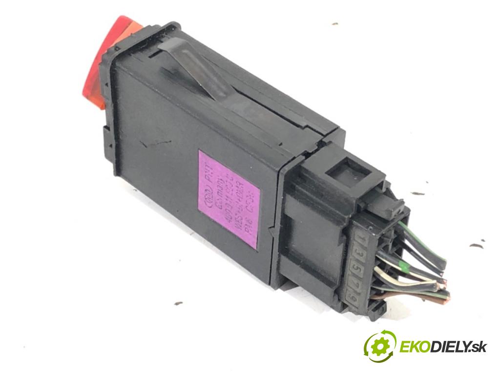 AUDI A6 C5 Kombi 2003 120 kW 2.5 TDI 2496 Spínač svetiel výstražných (núdzových) 4B0941509C (Prepínacie páčky pod volantom)