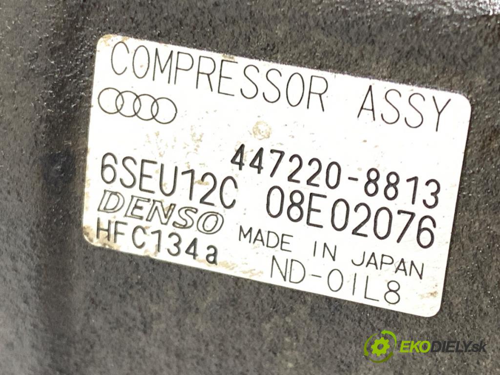AUDI A6 C5 Kombi 2003 120 kW 2.5 TDI 2496 Kompresor klimatizácie 447220-8813 (Kompresor klimatizácie)