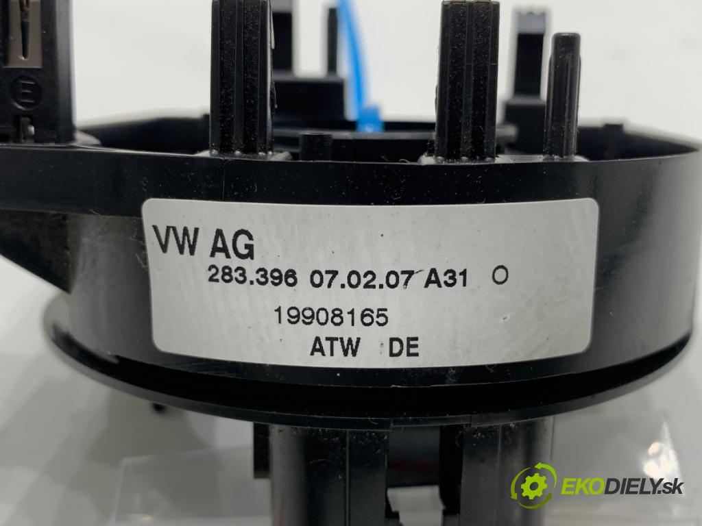 VW POLO IV 9N liftback 2007 51 kW 1.4 TDI 1422 kroužek slimák airbag 283396 (Airbag)