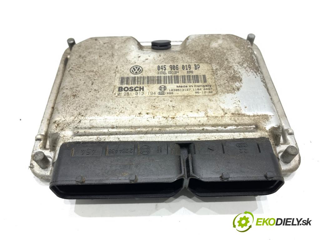 VW POLO IV 9N liftback 2007 51 kW 1.4 TDI 1422 riadiaca jednotka Motor 045906019BP (Riadiaca jednotka)