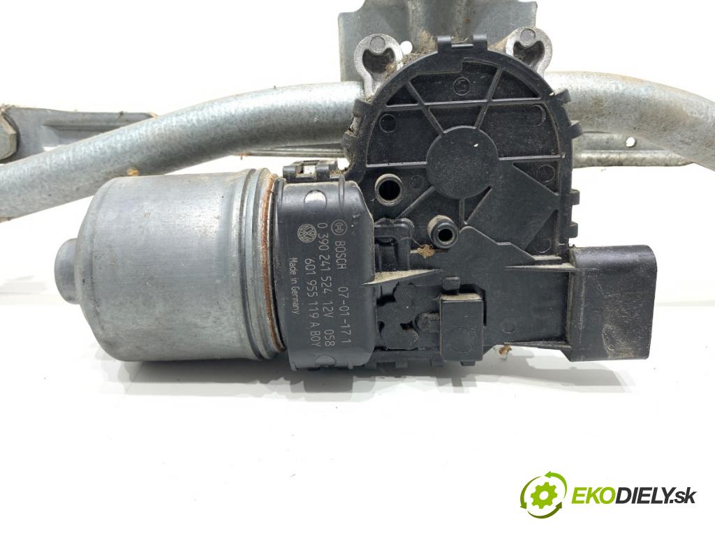 VW POLO IV 9N liftback 2007 51 kW 1.4 TDI 1422 Mechanizmus stieračov predný  (Motorček stieračov predný)