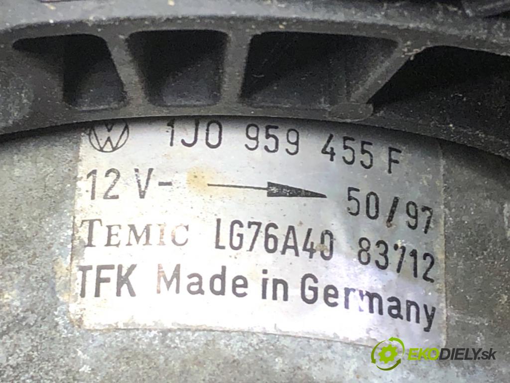 AUDI A3 8L liftback 1998 81 kW 1.9 TDI 1896 Ventilátor chladiča 1J0959455F (Ventilátor)