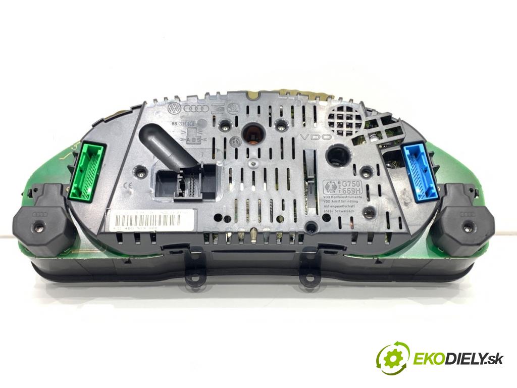 AUDI A3 8L liftback 1998 81 kW 1.9 TDI 1896 Prístrojovka 4B0919881 (Prístrojová doska)