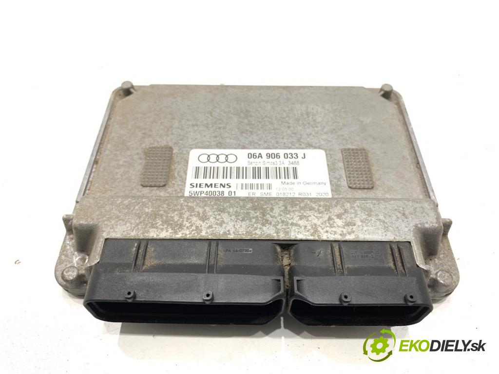 AUDI A3 8L liftback 2000 75 kW 1.6 1595 riadiaca jednotka Motor 06A906033J (Riadiaca jednotka)