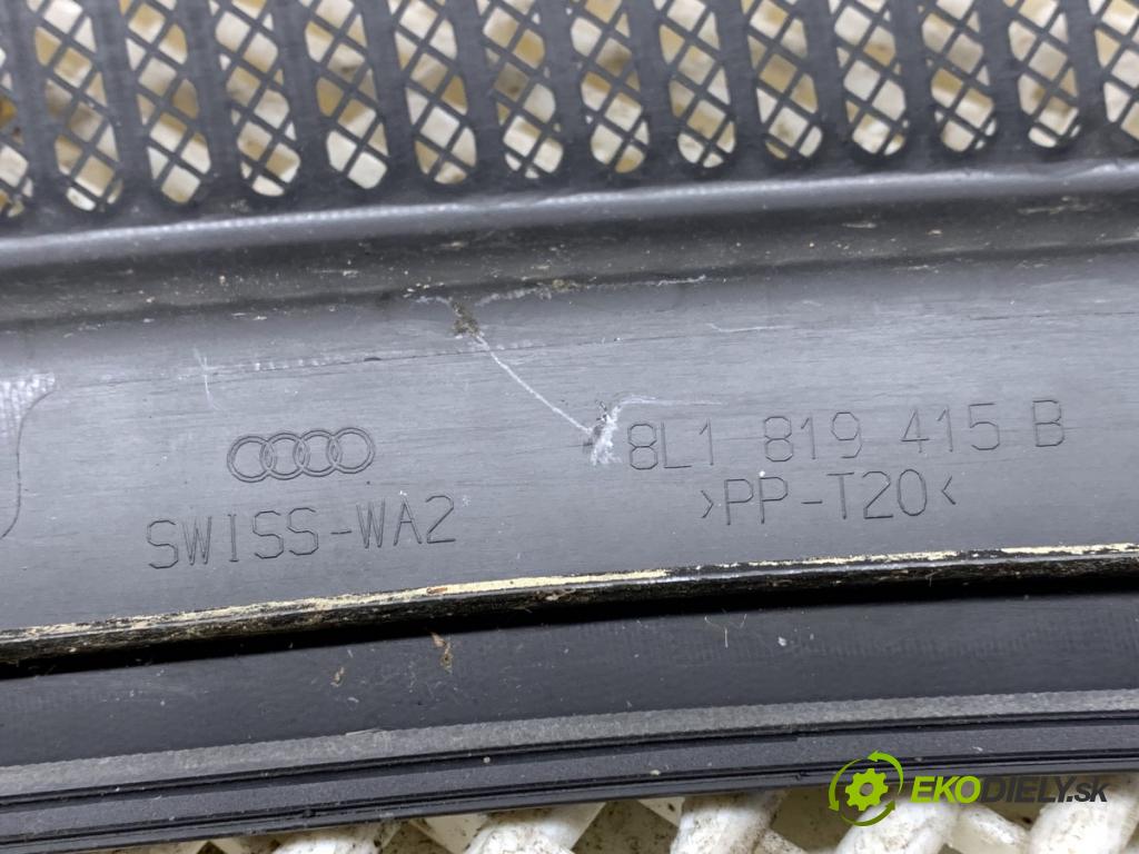 AUDI A3 8L liftback 2000 75 kW 1.6 1595 Torpédo, plast pod čelné okno 8L1819415B (Torpédo (plast pod čelným sklom))