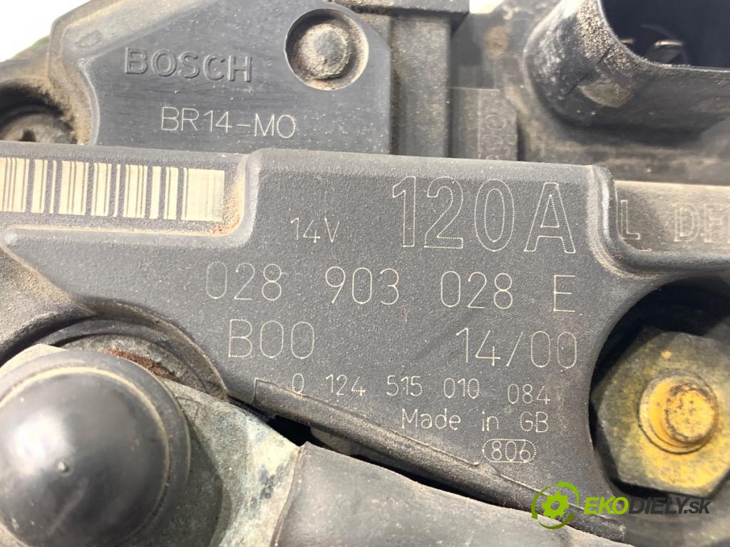 AUDI A3 8L liftback 2000 75 kW 1.6 1595 Alternátor 028903028E (Alternátor)