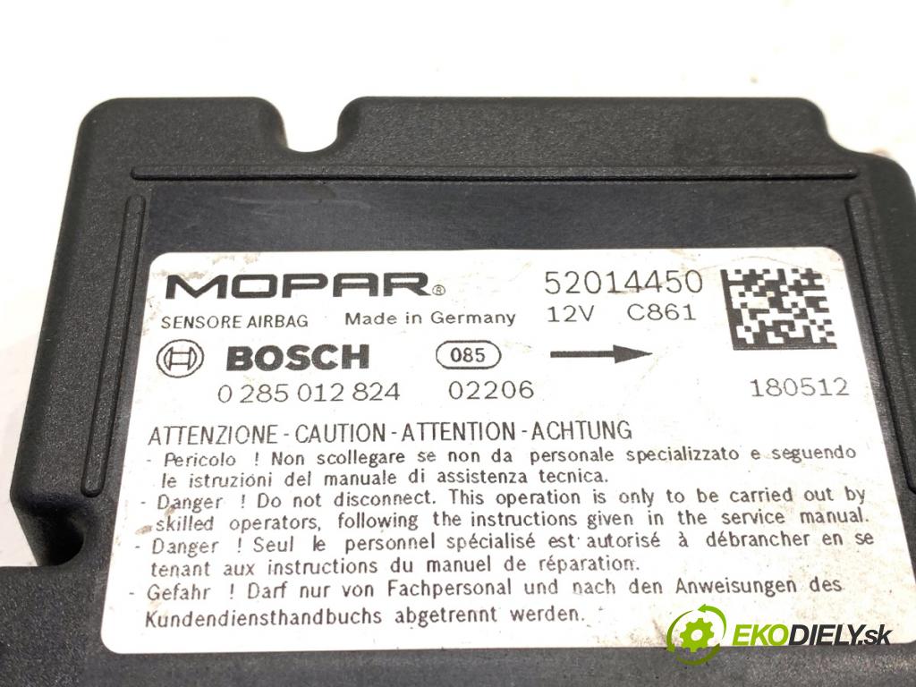 FIAT DOBLO II Autobus 2018 70 kW 1.4 (263AXA1A) 1368 senzor airbag 0285012824 (Snímač)