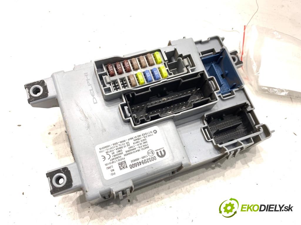 FIAT DOBLO II Autobus 2018 70 kW 1.4 (263AXA1A) 1368 modul BSI 00520946600 (Pojistková skříňka)