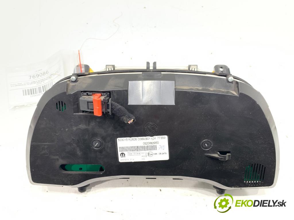 FIAT DOBLO II Autobus 2018 70 kW 1.4 (263AXA1A) 1368 Prístrojovka 503015162606 (Prístrojová doska)