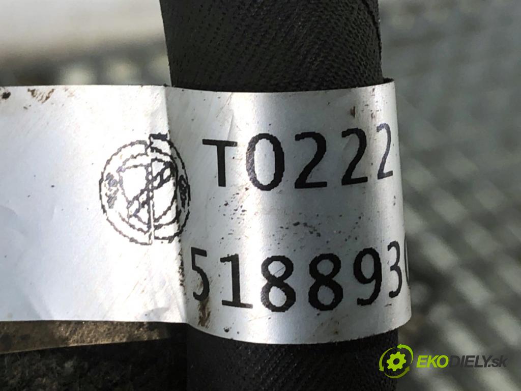 FIAT DOBLO II Autobus 2018 70 kW 1.4 (263AXA1A) 1368 hadice servočerpadlo 51889306 (Trubka servo čerpadla)