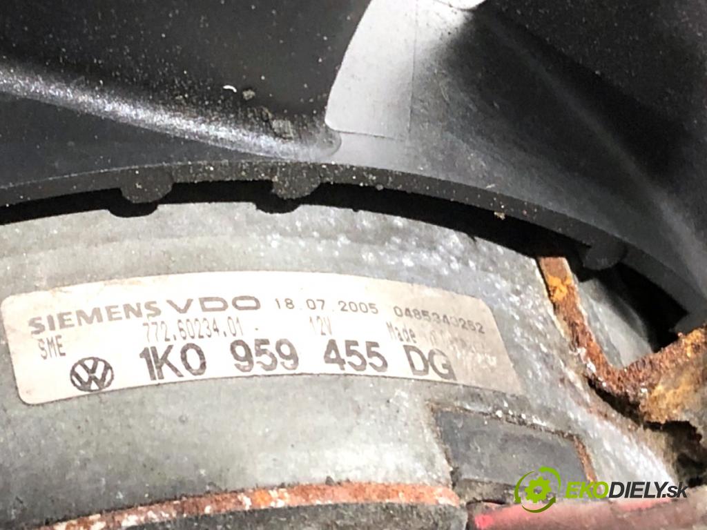 VW TOURAN nadwozie wielkoprzestrzenne (MPV) 2005 77 kW 1.9 TDI 1896 Ventilátor klimatizácie 1K0959455DG (Ventilátor chladiča klimatizácie)