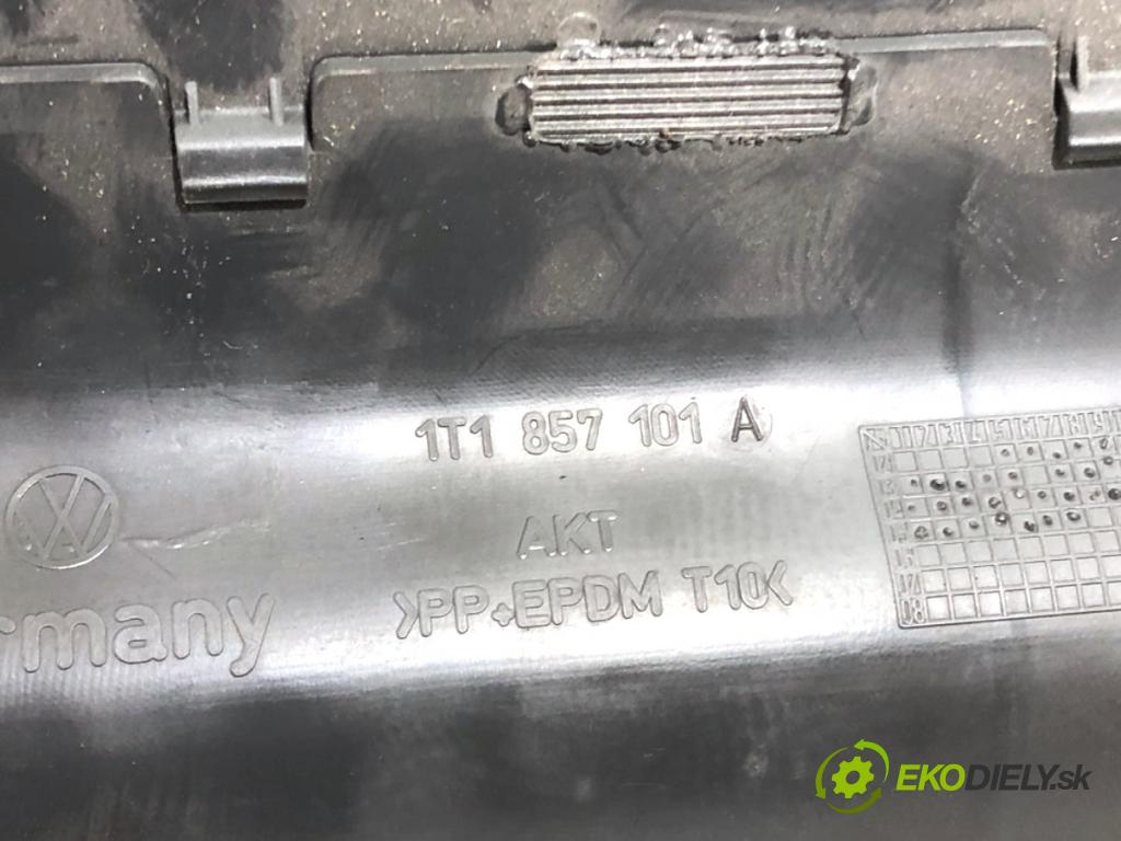 VW TOURAN nadwozie wielkoprzestrzenne (MPV) 2005 77 kW 1.9 TDI 1896 Priehradka, kastlík spolujazdca 1T1857101A (Priehradka (kastlík))