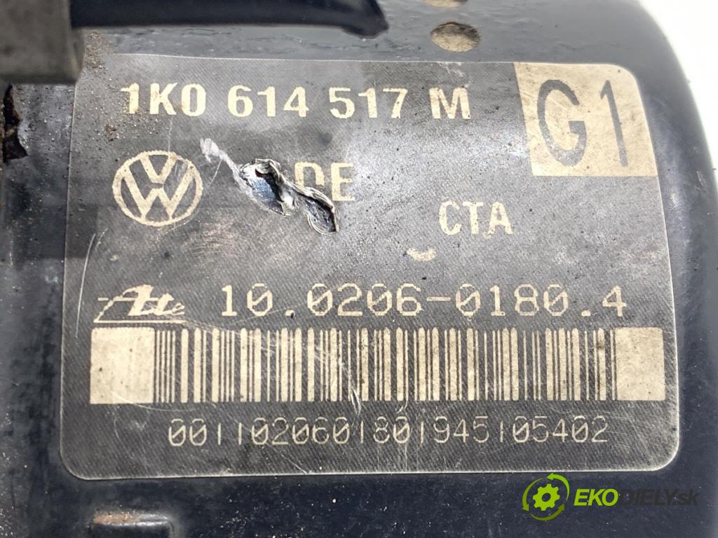 VW TOURAN nadwozie wielkoprzestrzenne (MPV) 2005 77 kW 1.9 TDI 1896 Pumpa ABS 1K0614517M (Pumpa ABS)