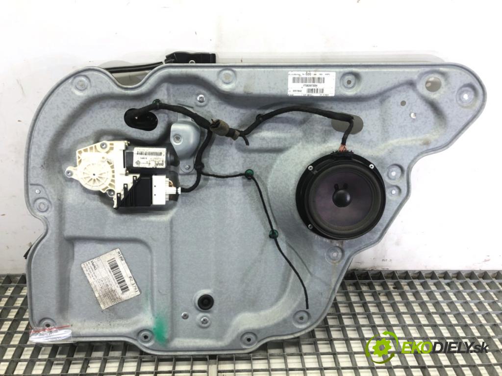 VW TOURAN nadwozie wielkoprzestrzenne (MPV) 2005 77 kW 1.9 TDI 1896 mechanismus okna pravý zadní část 1T0839730H
