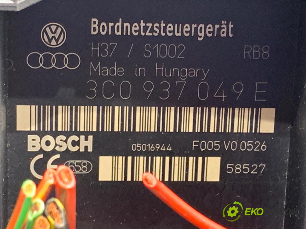 VW TOURAN nadwozie wielkoprzestrzenne (MPV) 2005 77 kW 1.9 TDI 1896 Modul BORDNETZ 3C0937049E (Riadiaca jednotka ostatné)