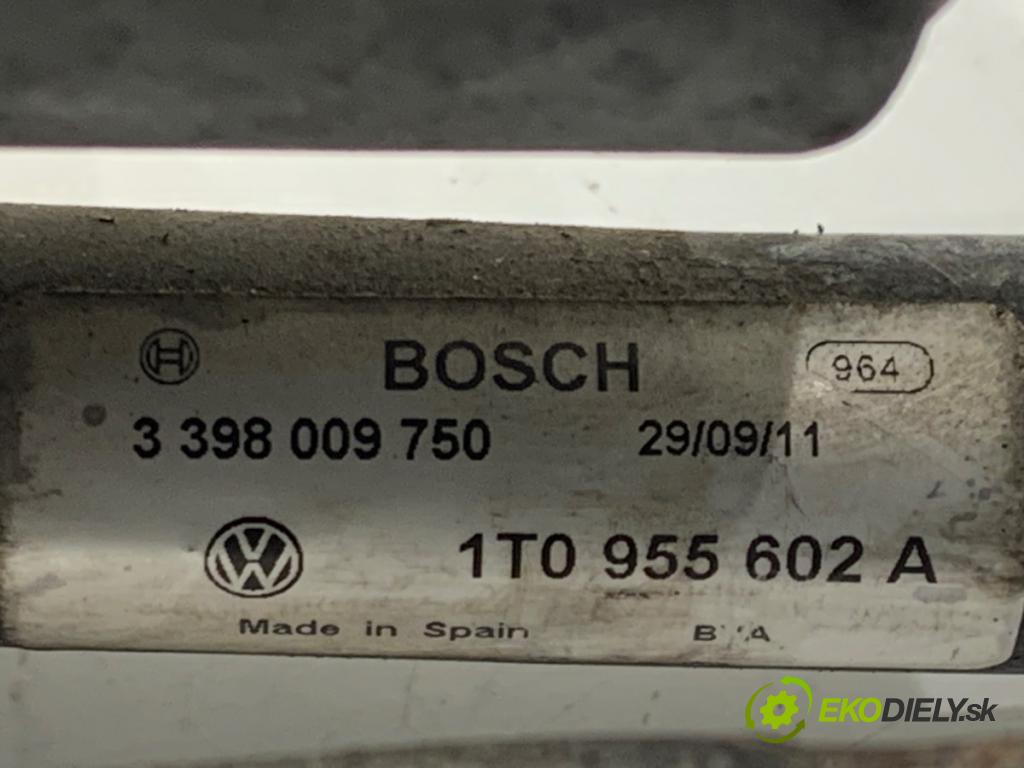 VW TOURAN nadwozie wielkoprzestrzenne (MPV) 2005 77 kW 1.9 TDI 1896 mechanismus stěračů pravý přední část 1T0955120C
