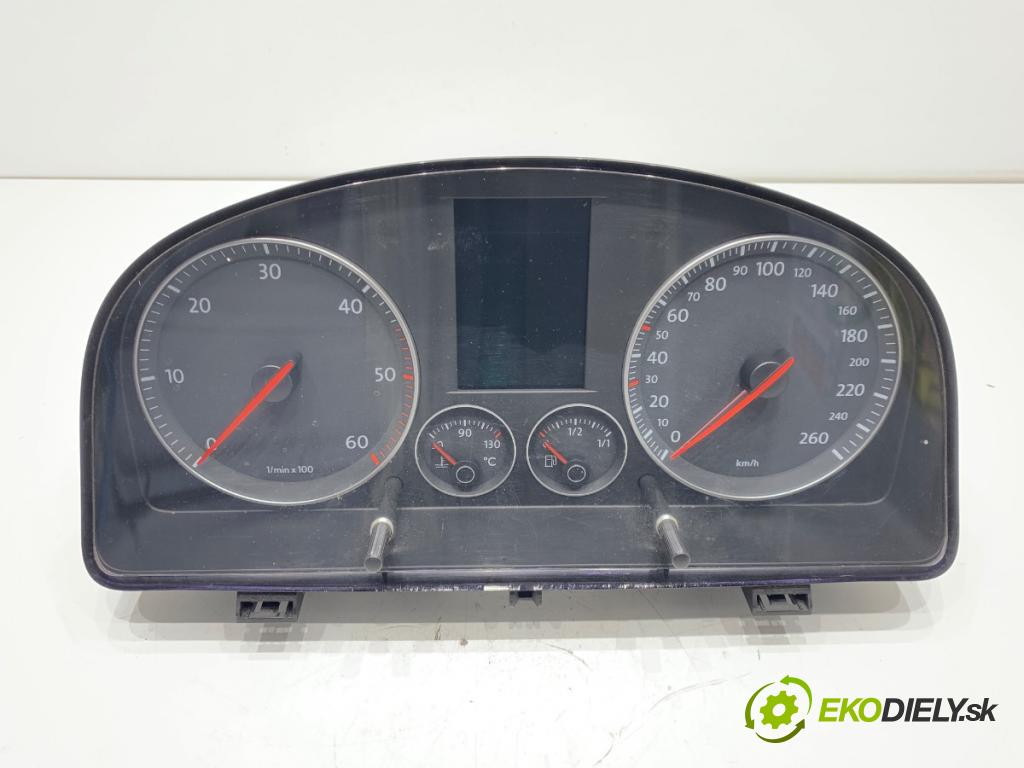 VW TOURAN nadwozie wielkoprzestrzenne (MPV) 2005 77 kW 1.9 TDI 1896 Prístrojovka 1T0920872A (Prístrojová doska)