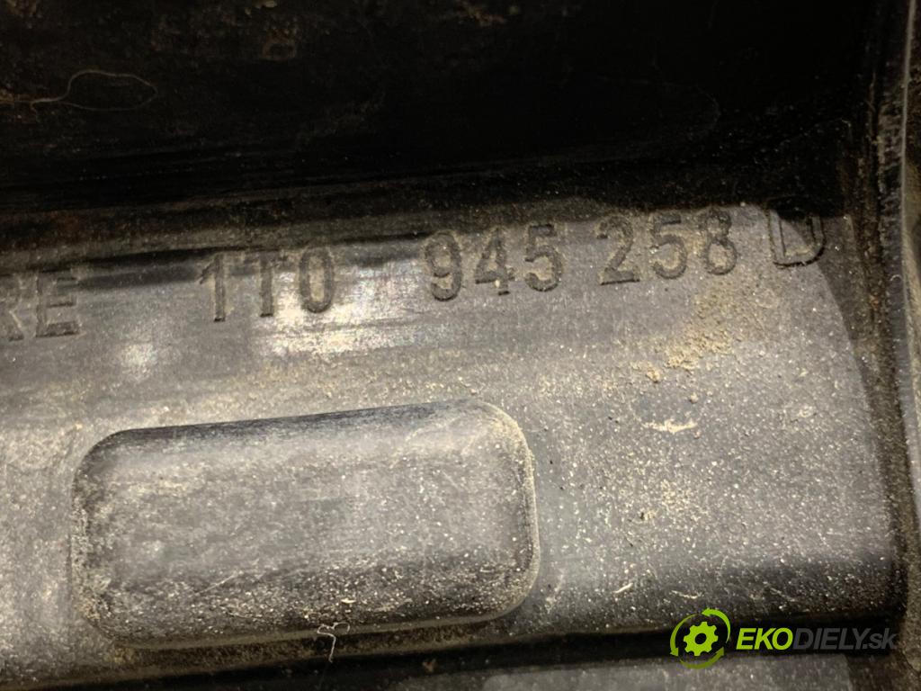 VW TOURAN nadwozie wielkoprzestrzenne (MPV) 2005 77 kW 1.9 TDI 1896 vložka svetla pravý zadní část 1T0945258D
