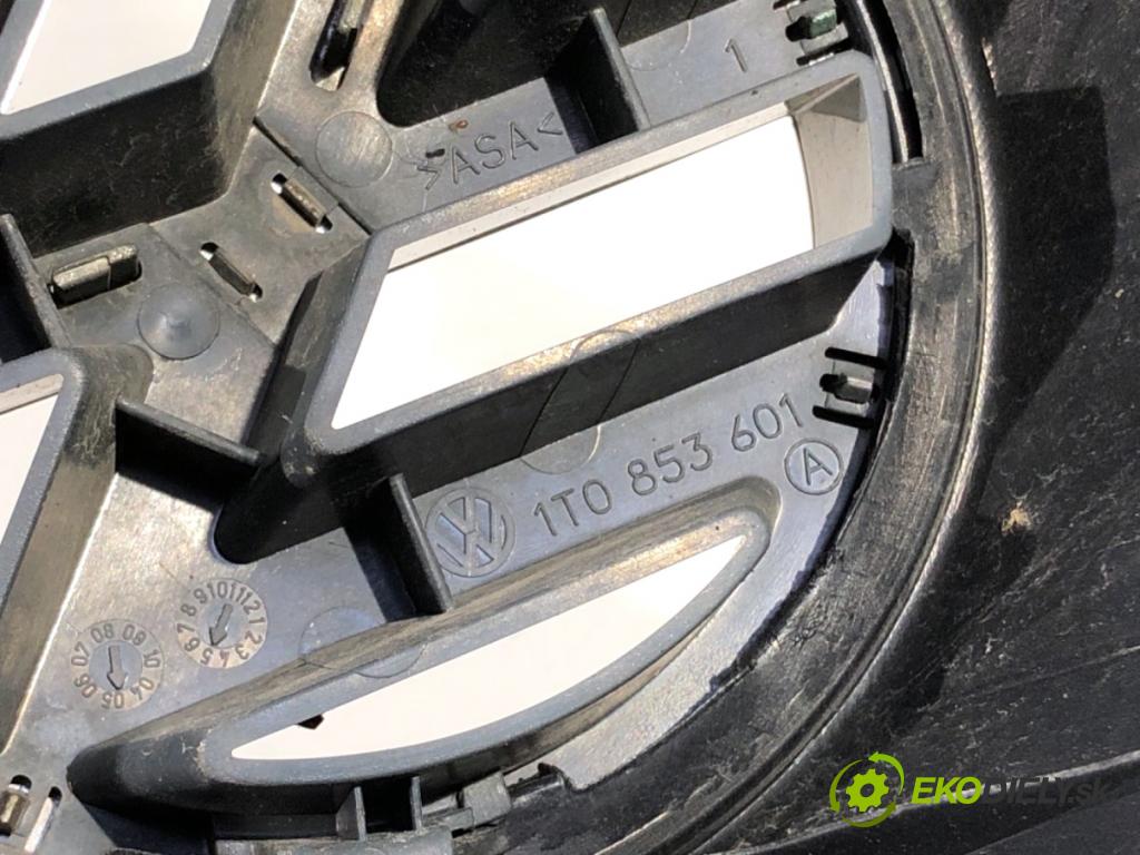 VW TOURAN nadwozie wielkoprzestrzenne (MPV) 2005 77 kW 1.9 TDI 1896 mřížka maska 1T0853651 (Přední mřížka (maska chladiče))