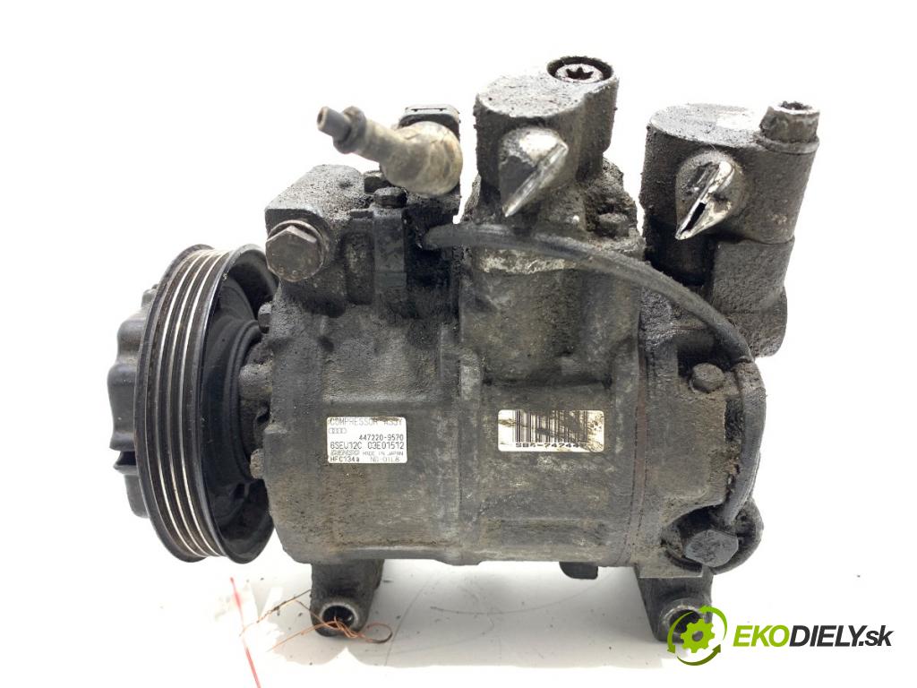 AUDI A4 B6 Kombi 2003 120 kW 2.5 TDI 2496 Kompresor klimatizácie 447220-9570 (Kompresor klimatizácie)