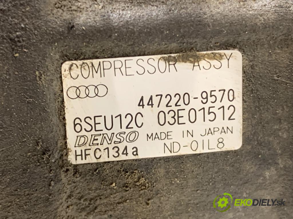 AUDI A4 B6 Kombi 2003 120 kW 2.5 TDI 2496 Kompresor klimatizácie 447220-9570 (Kompresor klimatizácie)