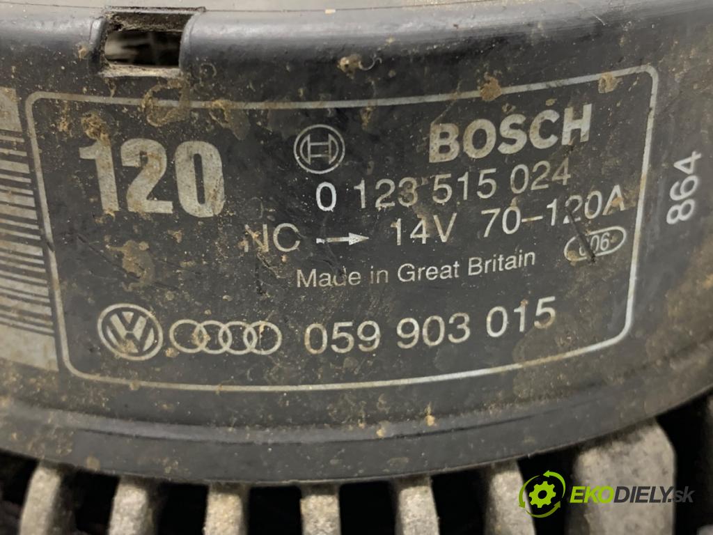AUDI A4 B6 Kombi 2003 120 kW 2.5 TDI 2496 Alternátor 059903015 (Alternátor)