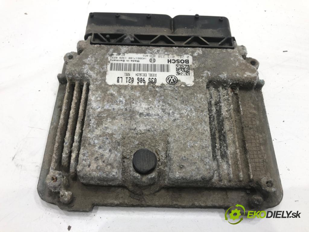 SKODA OCTAVIA II liftback 2007 77 kW 1.9 TDI 1896 riadiaca jednotka Motor 03G906021LB 0281013238 (Riadiaca jednotka)