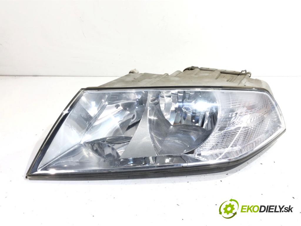 SKODA OCTAVIA II liftback 2007 77 kW 1.9 TDI 1896 světlomet levý přední část 