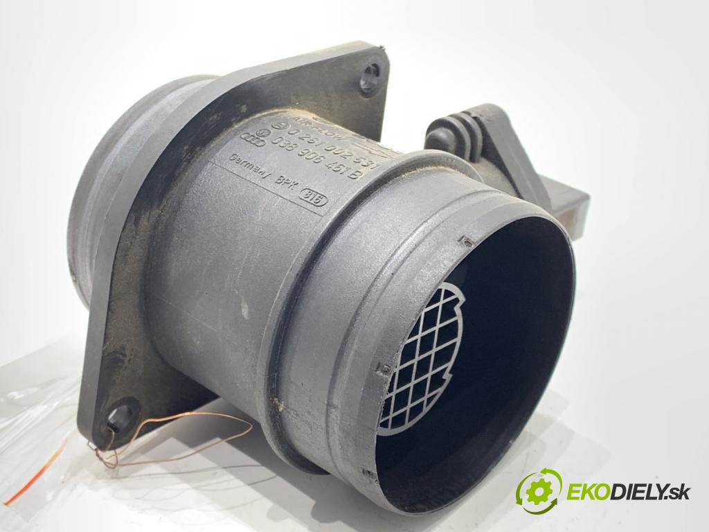 SKODA OCTAVIA II liftback 2007 77 kW 1.9 TDI 1896 Váha vzduchu 038906461B 0281002531 (Váha vzduchu)