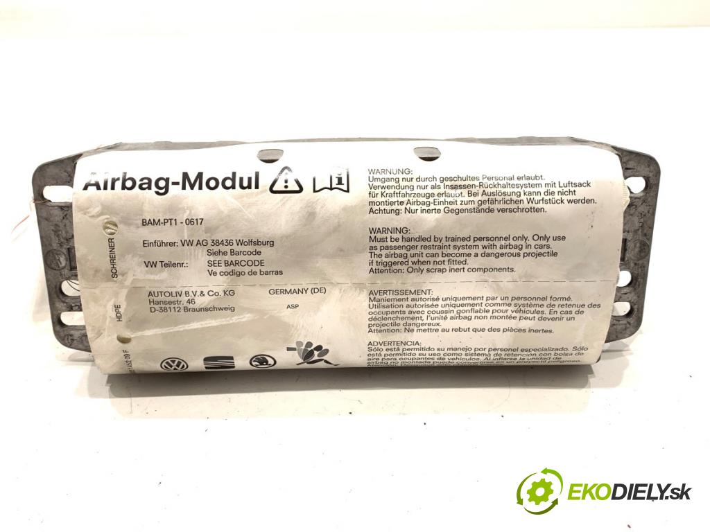 SKODA OCTAVIA II liftback 2007 77 kW 1.9 TDI 1896 AirBag spolujezdce 1K0880204N (Airbag)