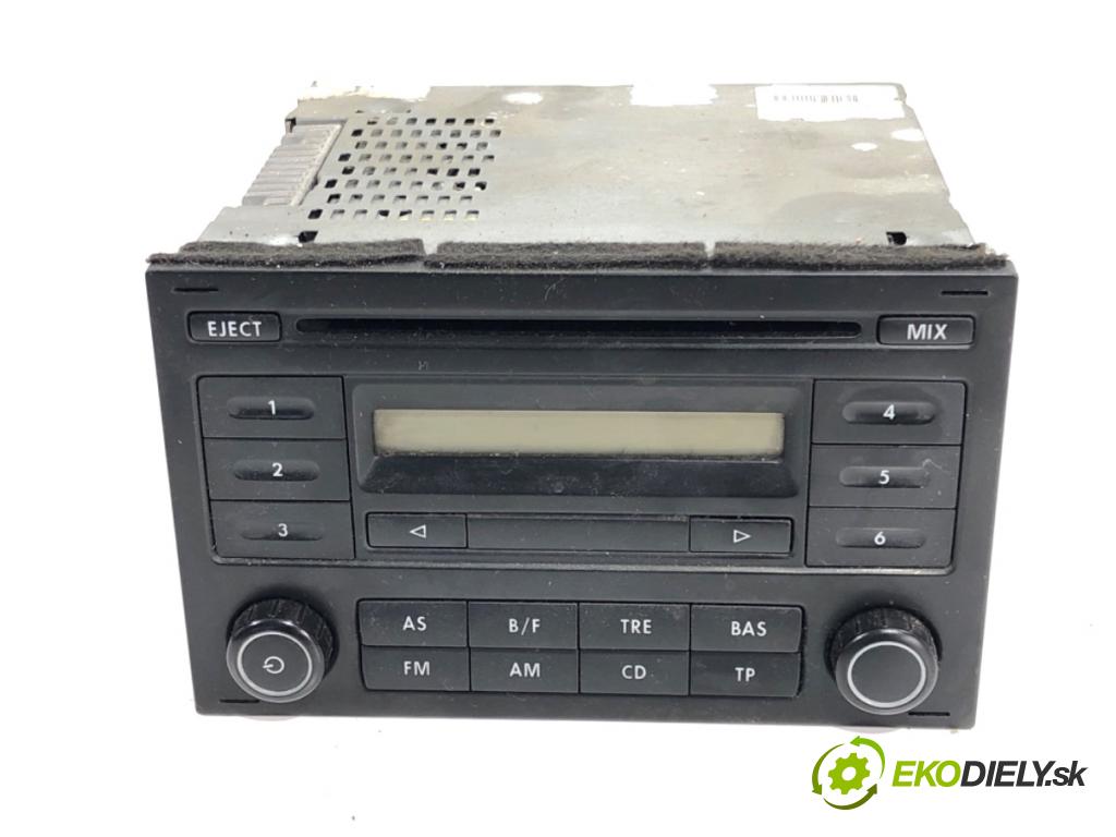 VW FOX liftback 2006 51 kW 1.4 TDI 1422 RADIO 5Z0035152B (Audio zariadenie)