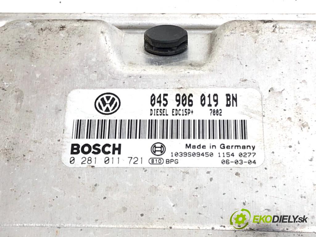 VW FOX liftback 2006 51 kW 1.4 TDI 1422 riadiaca jednotka Motor 045906019BN (Riadiaca jednotka)