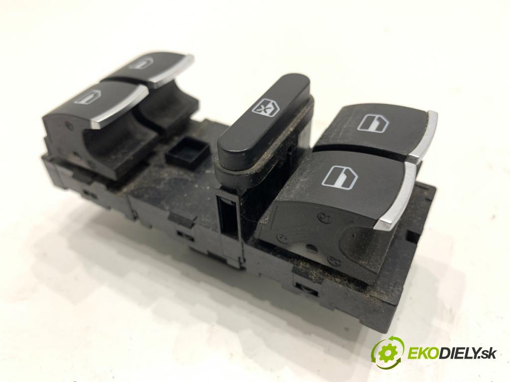 VW TOURAN nadwozie wielkoprzestrzenne (MPV) 2011 103 kW 2.0 TDI 1968 Prepínač okien 5K4959857 (Prepínacie páčky pod volantom)