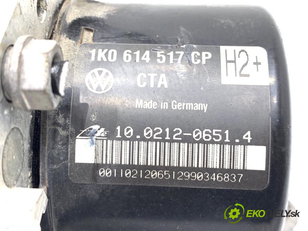 VW TOURAN nadwozie wielkoprzestrzenne (MPV) 2011 103 kW 2.0 TDI 1968 Pumpa ABS 1K0614517CP (Pumpa ABS)