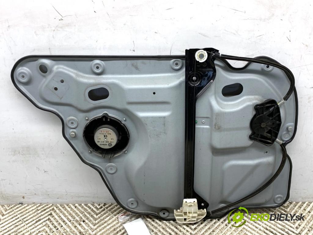 VW TOURAN nadwozie wielkoprzestrzenne (MPV) 2011 103 kW 2.0 TDI 1968 mechanismus okna pravý zadní část 1T0839730Q
