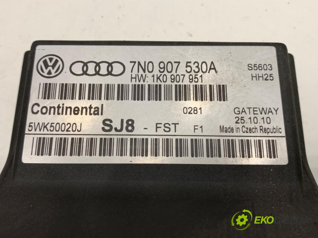 VW TOURAN nadwozie wielkoprzestrzenne (MPV) 2011 103 kW 2.0 TDI 1968 modul GATEWAY 7N0907530A